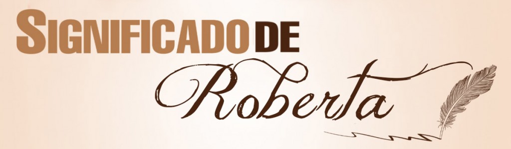 Significado de Roberta